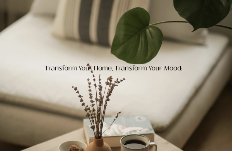 Transform Your Home, Transform Your Mood: The Secret to Designing Spaces That Feel Like You